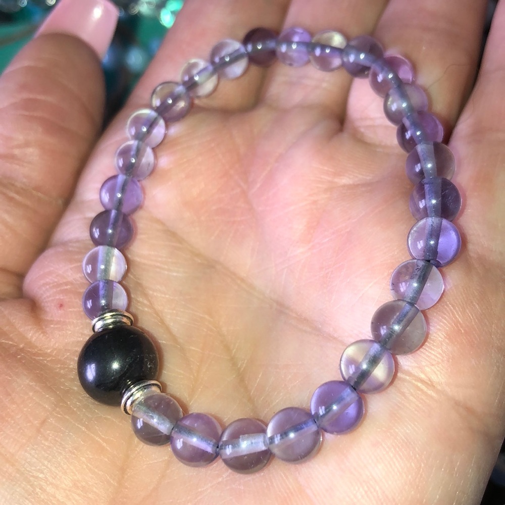 • clear mind, body & spirit • Purple Fluorite
